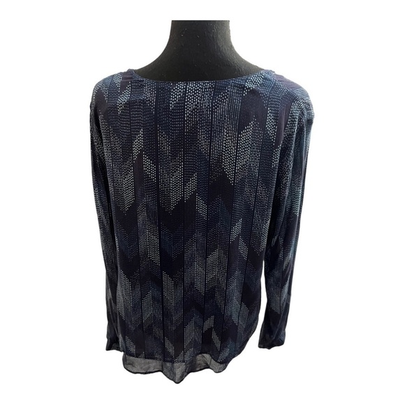 Cloth and Stone Geometric Blouse Size Medium - Picture 2 of 9